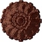 Ekena Millwork Durham Ceiling Medallion (Fits Canopies up to 4 1/4"), Hand-Painted Antique Copper, 31"OD x 1 1/2"P CM31DUACS - alternate 1
